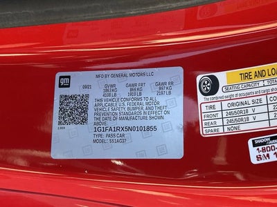 2022 Chevrolet Camaro 1LS