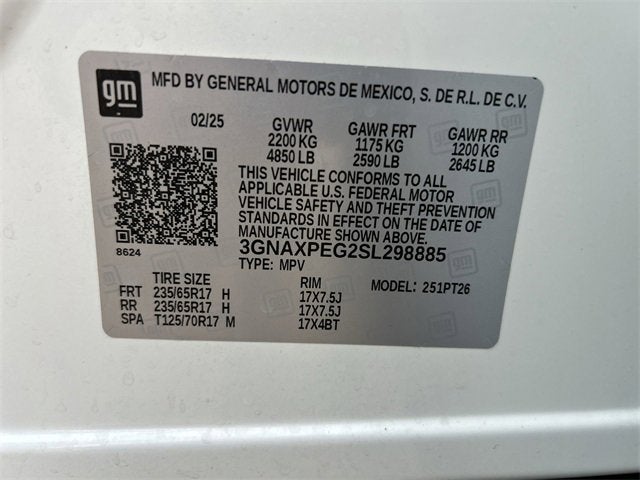 2025 Chevrolet Equinox LT