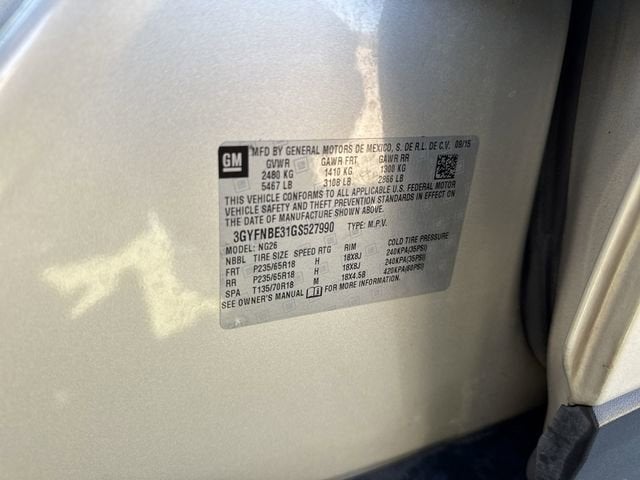 2016 Cadillac SRX Luxury Collection