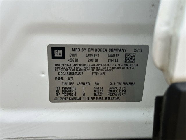 2019 Chevrolet Trax LT