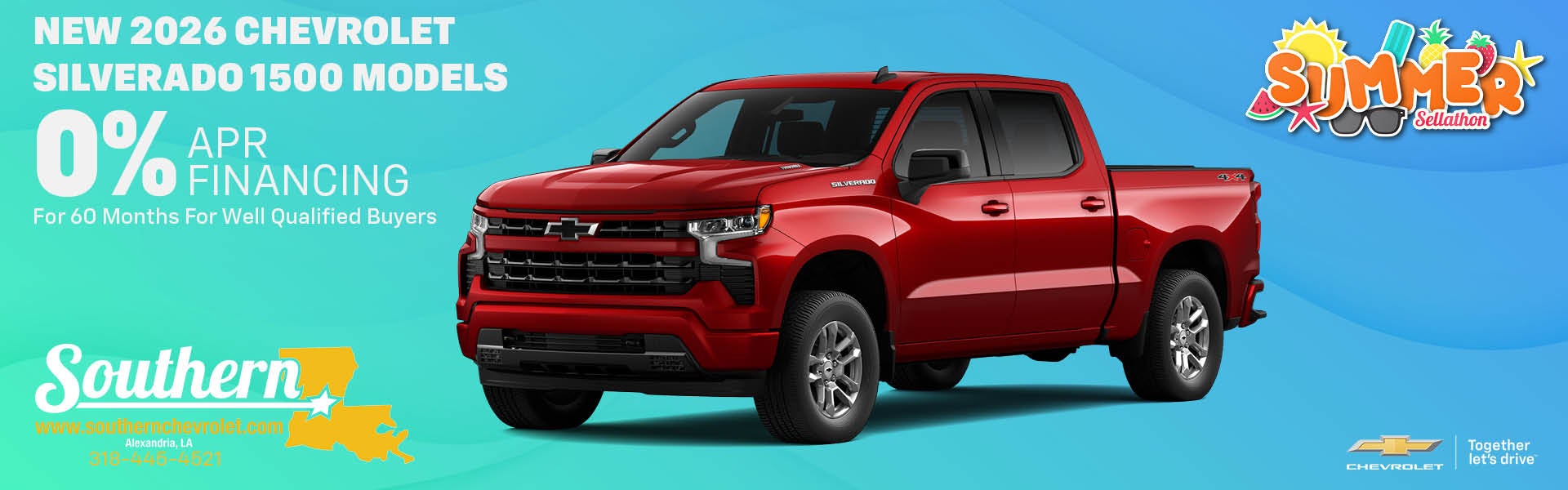 New 2026 Chevrolet Silverado 1500 Models