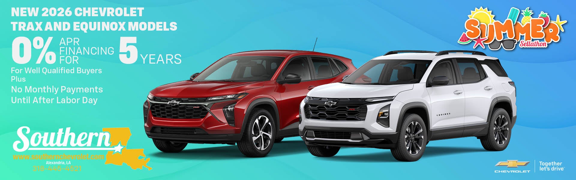 New 2026 Chevrolet Trax & Equinox Models