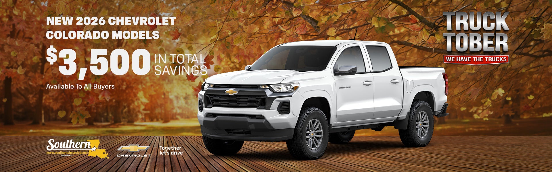 New 2026 Chevrolet Colorado Models