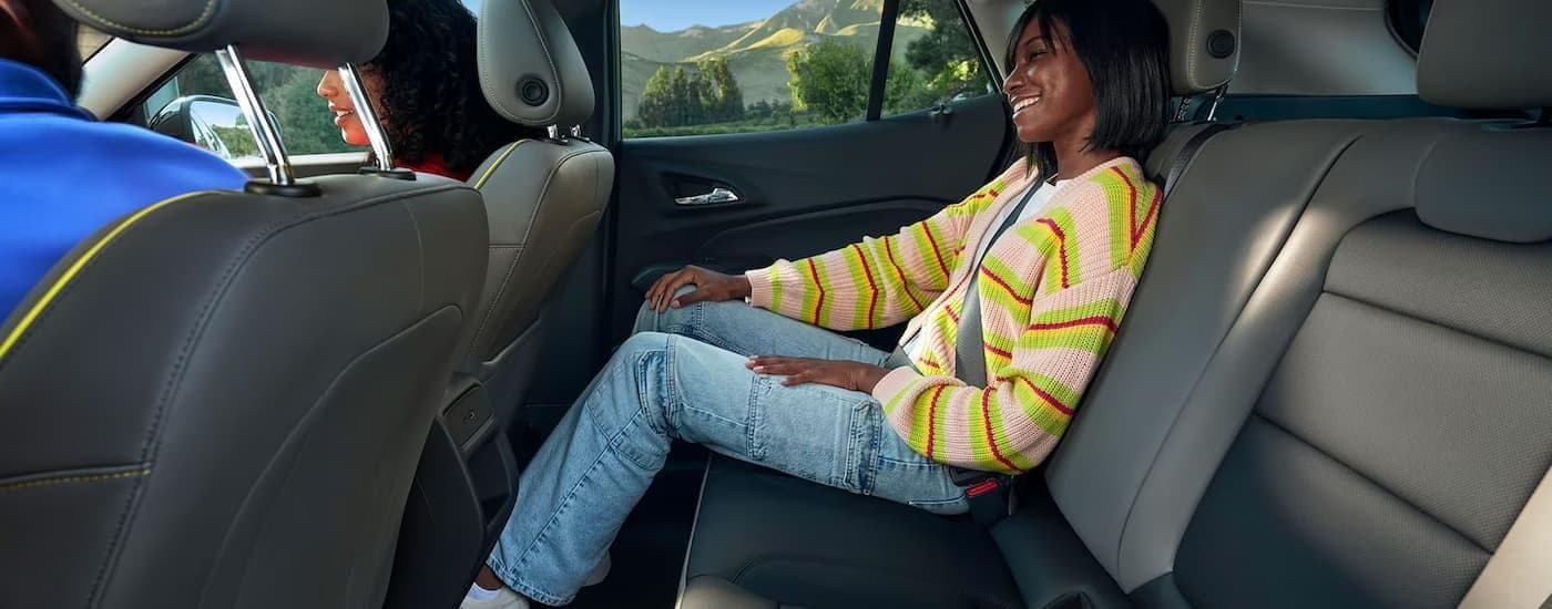 A family driving in a 2024 Chevy Trax.